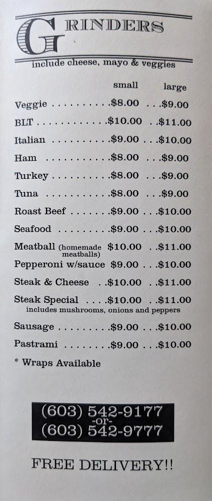 Daddy's Pizza Menu image 3